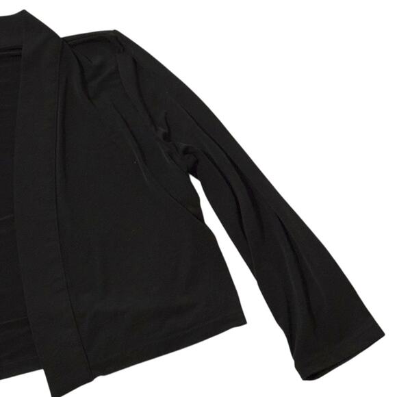 Calvin Klein Classic 3/4 Sleeve Shrug - Black Cardigan- Cropped - Picture 11 of 11